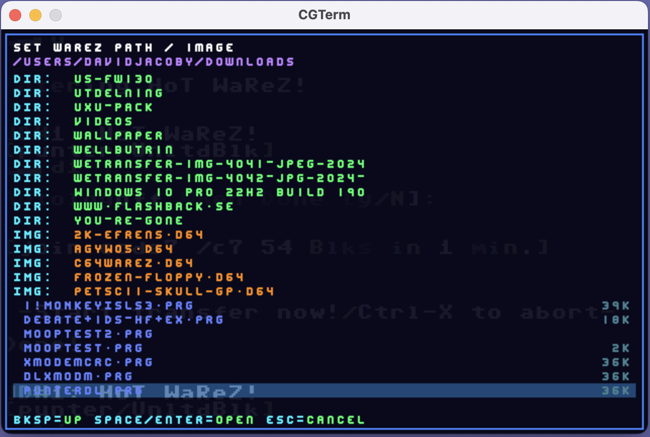 File selector